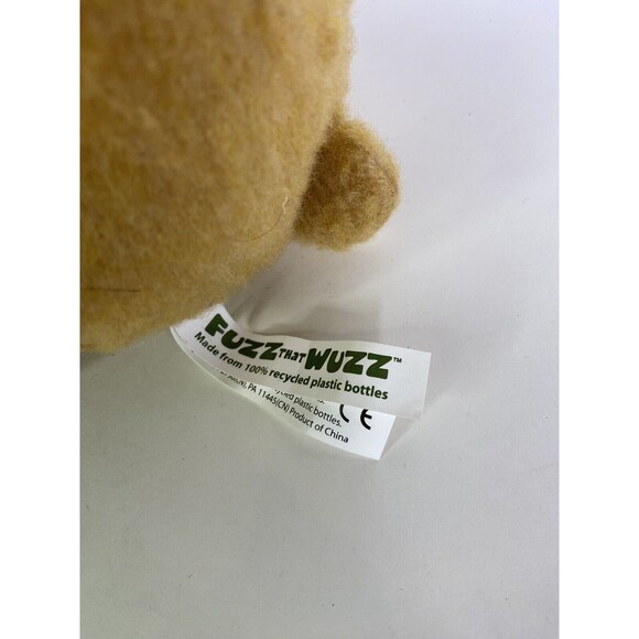 Earthmates Fuzz That Wuzz Christmas Bear Recycled Plush Stuffed Animal Toy - Picture 5 of 8